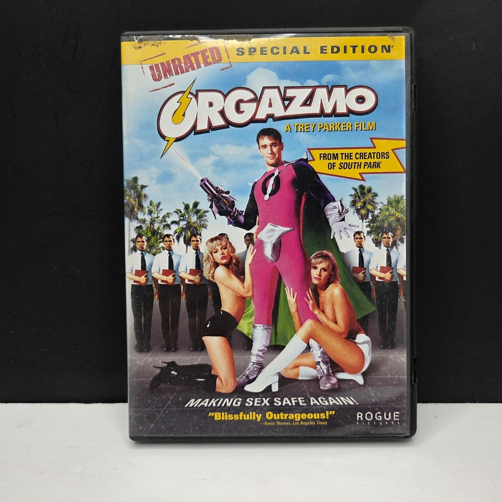 Orgazmo DVD Unrated Special Edition Trey Parker Matt Stone South Park Creators